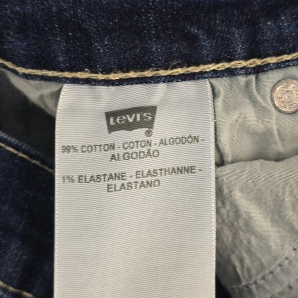 Levi's 524 too superlow jeans blue slim skinny size 9 s/c womens 6491 - Picture 9 of 11